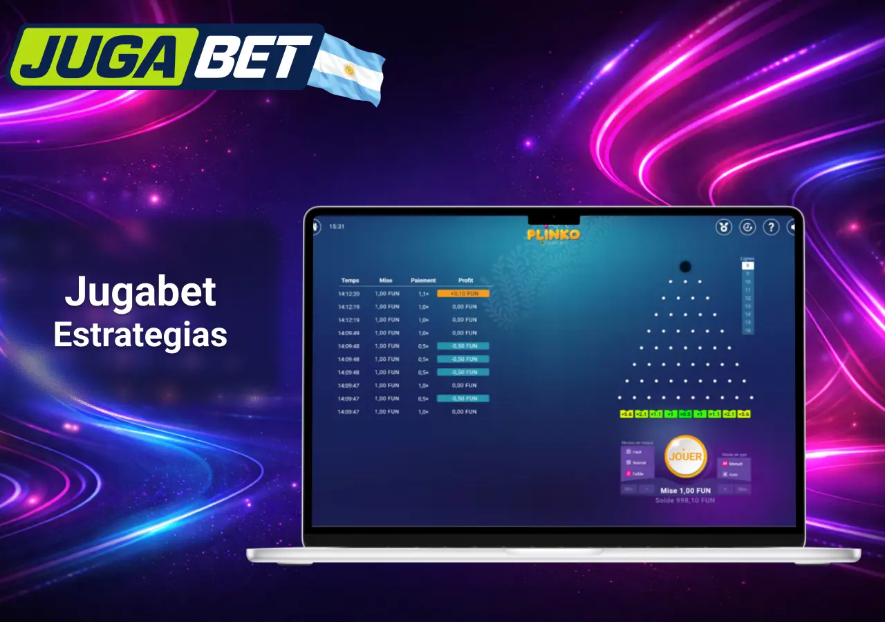 Jugabet Argentina estrategias para jugar Plinko y optimizar ganancias en el casino online